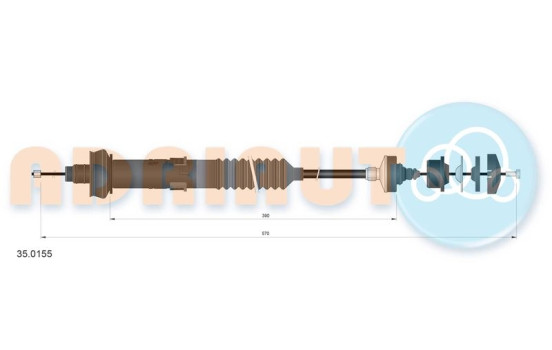 Cable d'embrayage