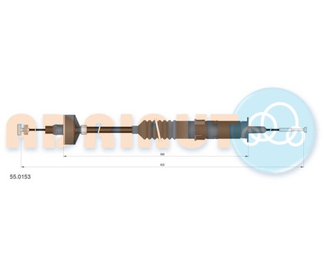 Cable d'embrayage