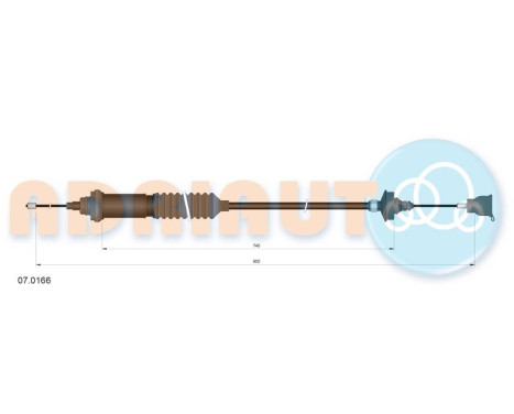 Cable d'embrayage