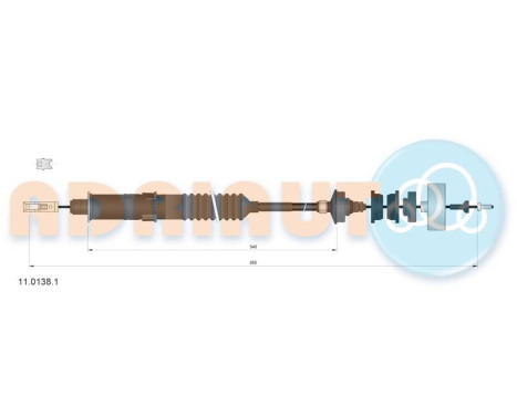 Cable d'embrayage