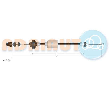 Cable d'embrayage