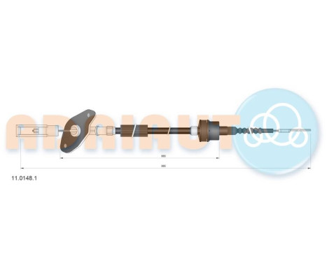 Cable d'embrayage