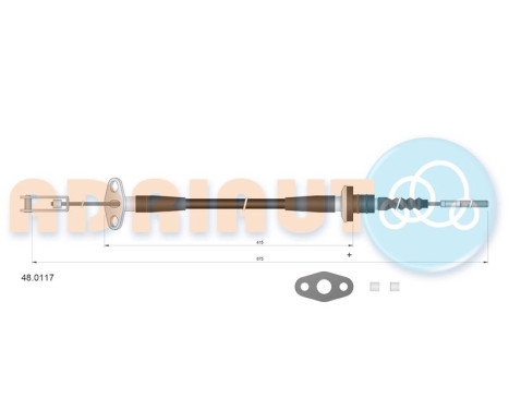 Cable d'embrayage
