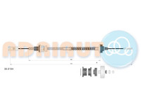 Cable d'embrayage