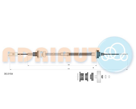 Cable d'embrayage