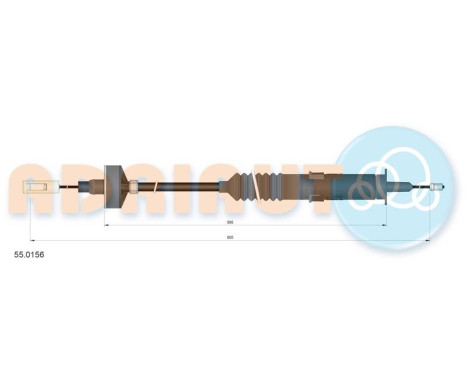 Cable d'embrayage