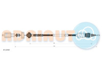 Cable d'embrayage