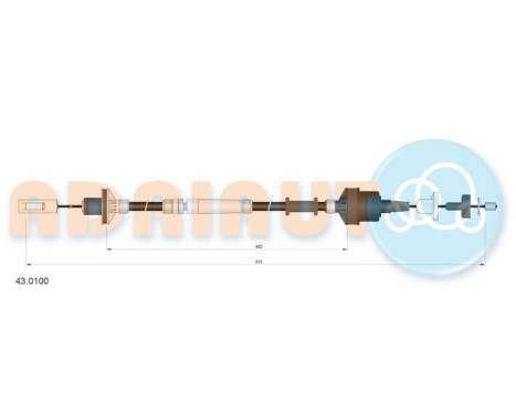 Cable d'embrayage