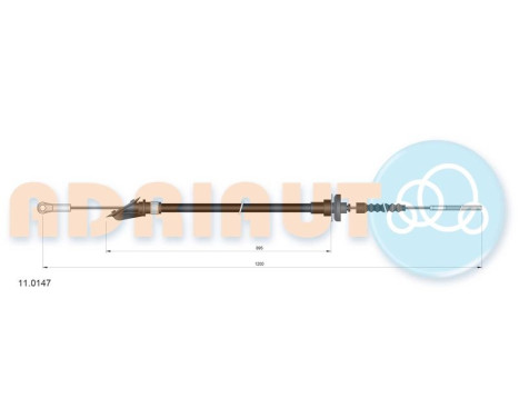 Cable d'embrayage
