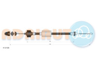 Cable d'embrayage