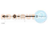 Cable d'embrayage