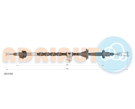 Cable d'embrayage