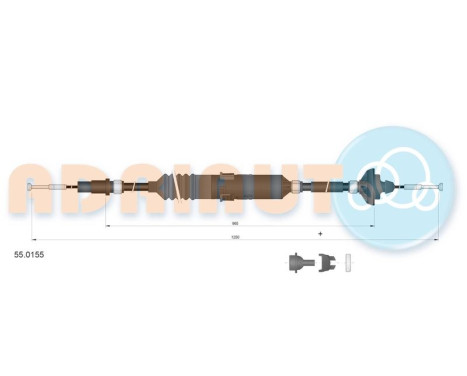 Cable d'embrayage