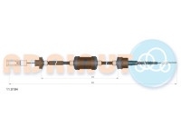 Cable d'embrayage