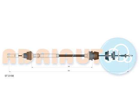 Cable d'embrayage