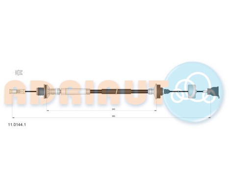Cable d'embrayage