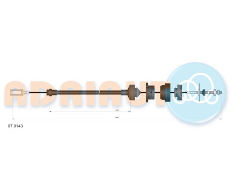 Cable d'embrayage