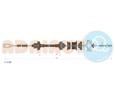 Cable d'embrayage