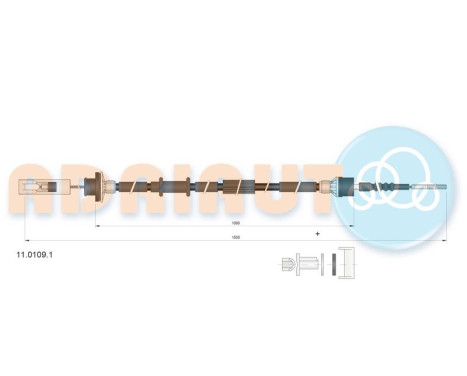 Cable d'embrayage