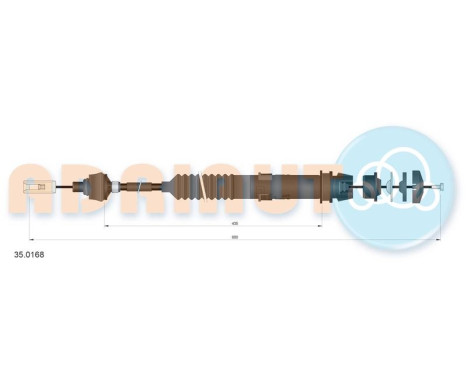 Cable d'embrayage