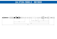 Cable d'embrayage