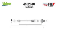 Cable d'embrayage