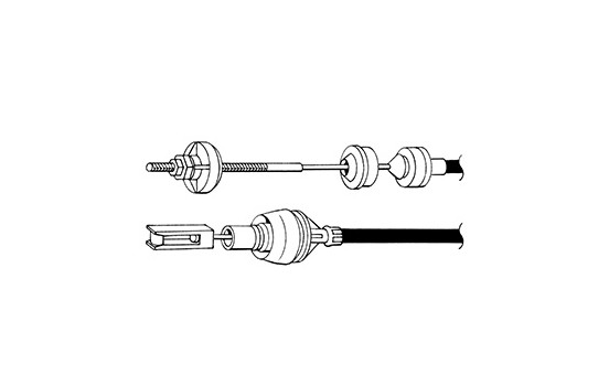 Tirette à câble, commande d'embrayage, Image 2