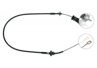 Tirette à câble, commande d'embrayage