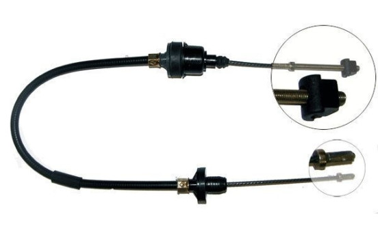 Tirette à câble, commande d'embrayage