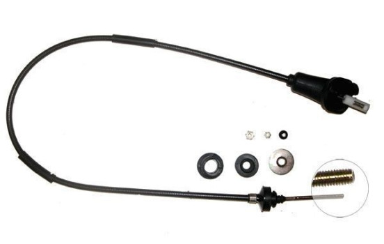 Tirette à câble, commande d'embrayage