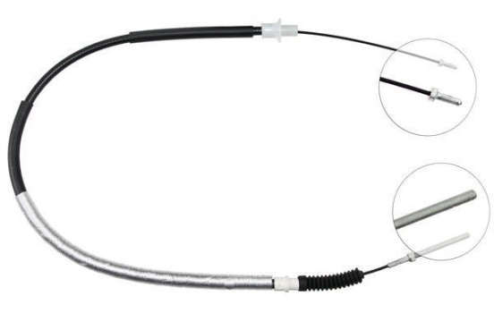 Tirette à câble, commande d'embrayage