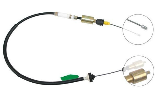 Tirette à câble, commande d'embrayage