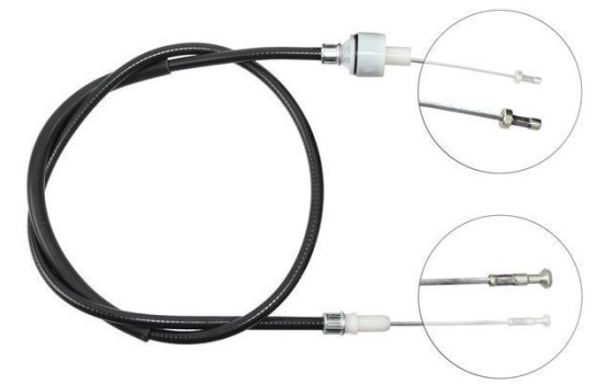 Tirette à câble, commande d'embrayage