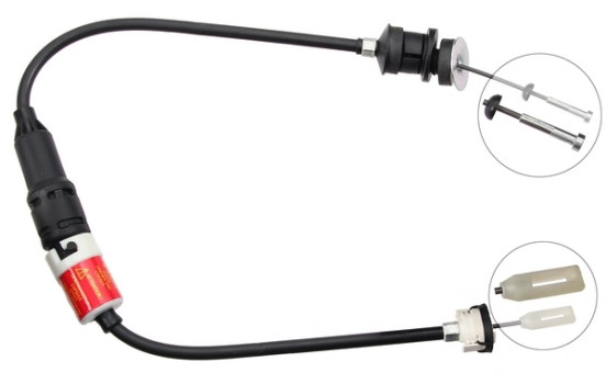 Tirette à câble, commande d'embrayage