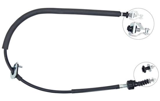 Tirette à câble, commande d'embrayage