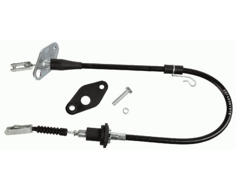 Tirette à câble, commande d'embrayage