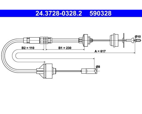 Tirette à câble, commande d'embrayage