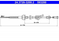 Tirette à câble, commande d'embrayage