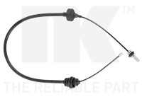 Tirette à câble, commande d'embrayage