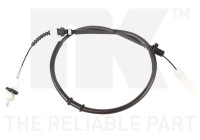Tirette à câble, commande d'embrayage