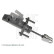 Cylindre émetteur, embrayage ADC43460 Blue Print, Vignette 3