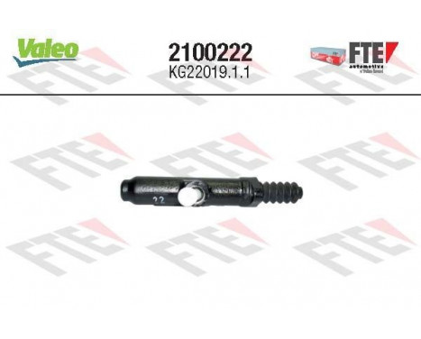 Cylindre émetteur, embrayage FTE CLUTCH ACTUATION 2100222 Valeo