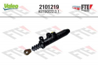 Cylindre émetteur, embrayage FTE CLUTCH ACTUATION 2101219 Valeo
