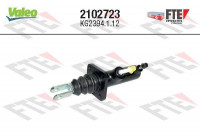 Cylindre émetteur, embrayage FTE CLUTCH ACTUATION 2102723 Valeo