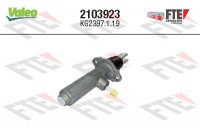 Cylindre émetteur, embrayage FTE CLUTCH ACTUATION 2103923 Valeo