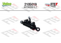 Cylindre émetteur, embrayage FTE CLUTCH ACTUATION 2105019 Valeo