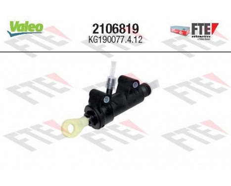 Cylindre émetteur, embrayage FTE CLUTCH ACTUATION 2106819 Valeo