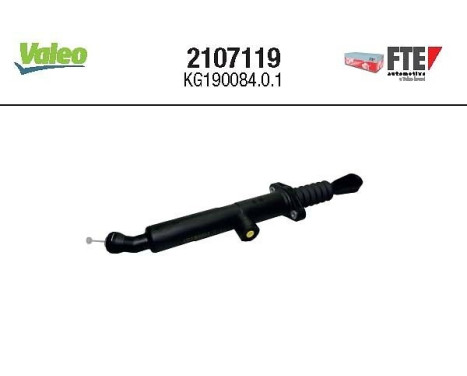 Cylindre émetteur, embrayage FTE CLUTCH ACTUATION 2107119 Valeo