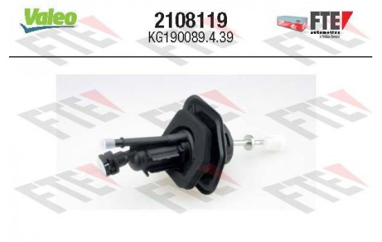 Cylindre émetteur, embrayage FTE CLUTCH ACTUATION 2108119 Valeo