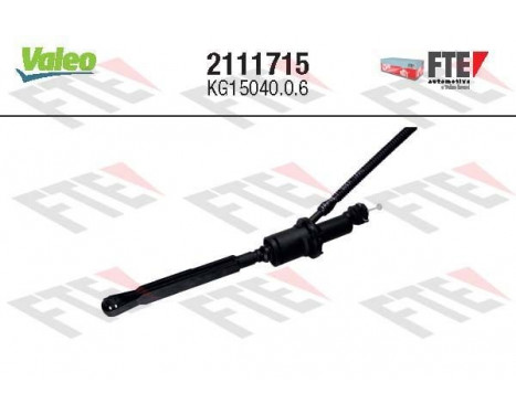 Cylindre émetteur, embrayage FTE CLUTCH ACTUATION 2111715 Valeo